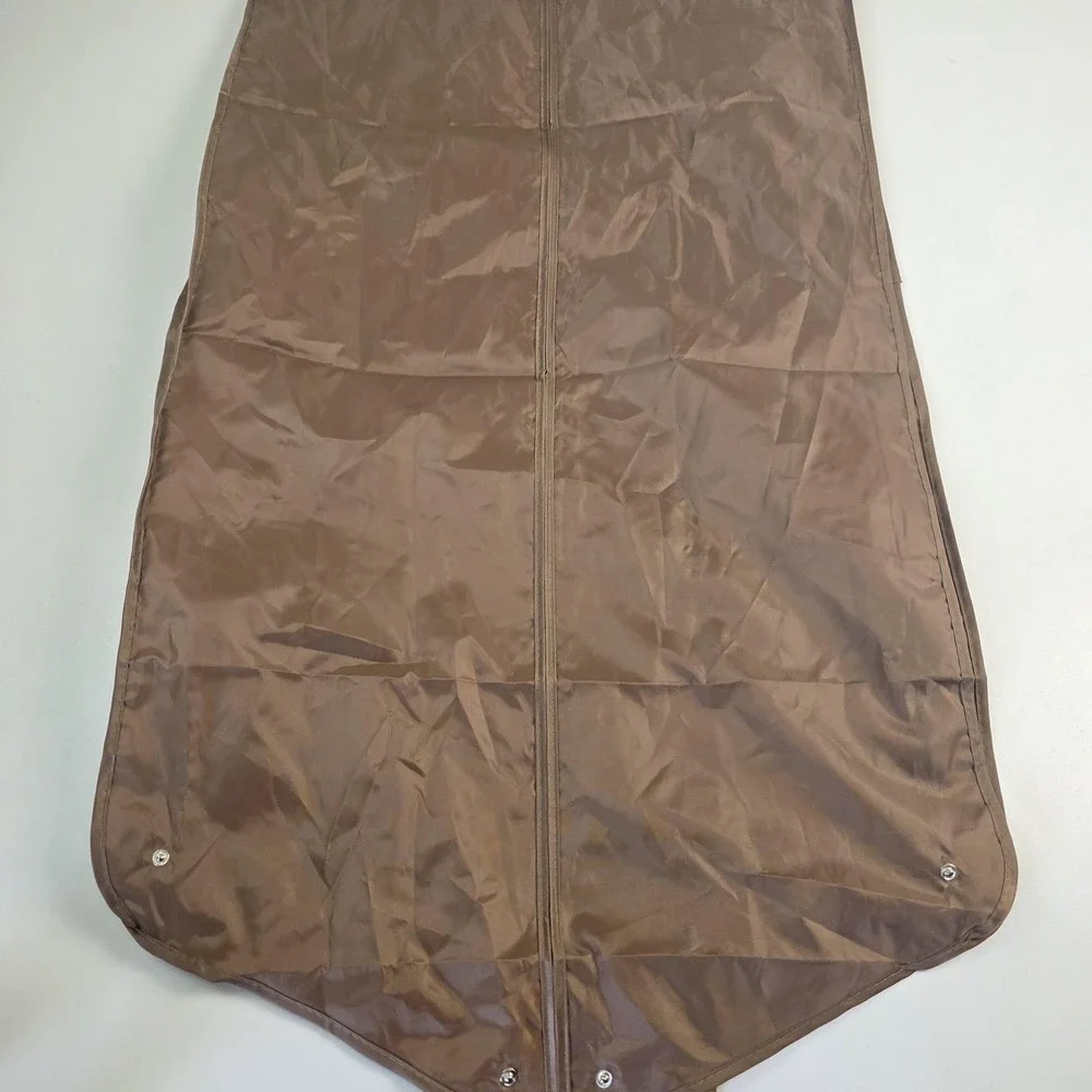 Burberry Garment Bag Brown 40 Inch Nylon Soft Case Travel Suit Cover Storage